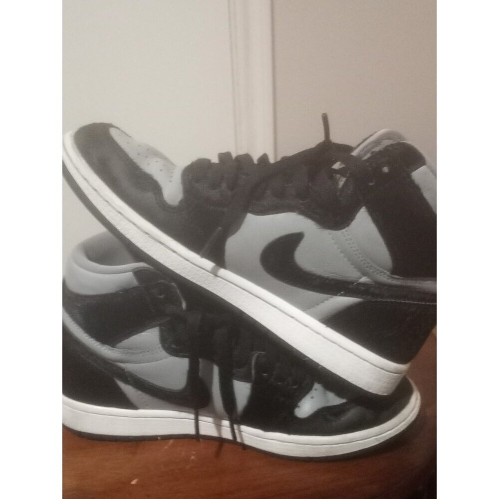 Nike Jordan 1 Retro High OG Twist 2.0 Med Black Grey Wmns 9/Men 7 DZ2523-001 - Picture 11 of 13